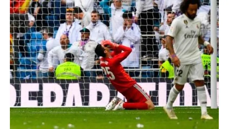 El belga Thibaut Courtois pecó en el primer y madrugador gol de Levante