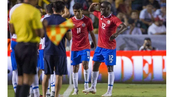 Joel Campbell regresó a la Sele y consiguió anotarle el primero a México