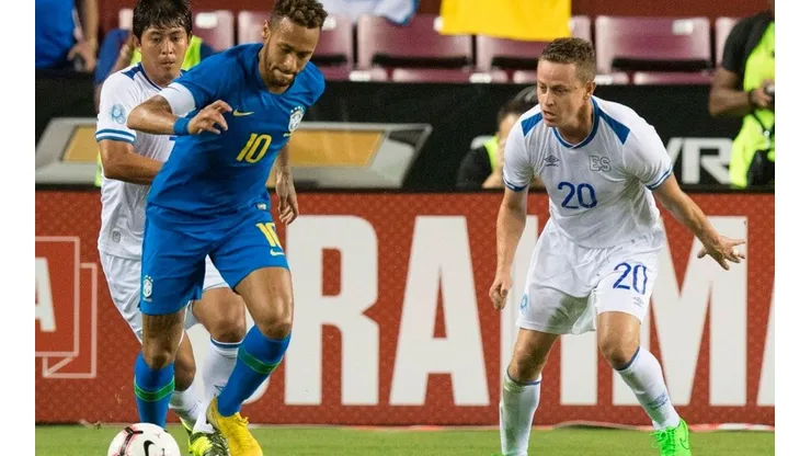 Neymar inauguró el marcador en el comienzo del partido en Washington