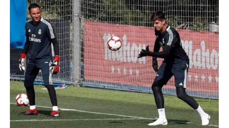 El portero costarricense renovó su contrato en agosto con el Madrid hasta 2022