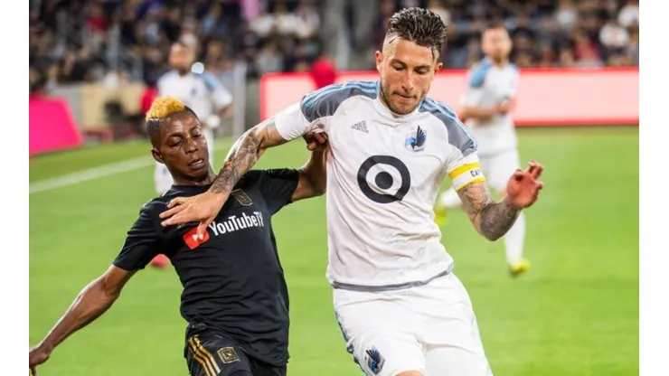 Calvo fue pieza fundamental en defensiva para el empate en Salt Lake City