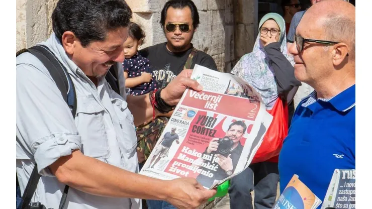 El cuscatleco ha recibido el cariño y reconocimiento del pueblo croata en sus vacaciones