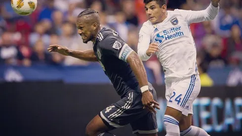 El defensor se notó exigido en la victoria sobre San José en la Major League Soccer