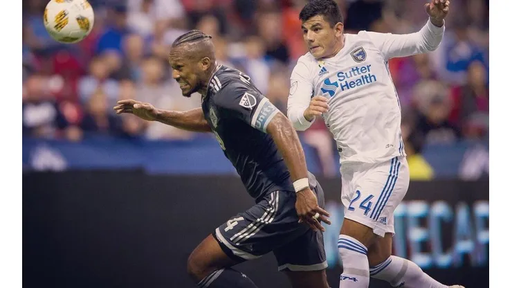 El defensor se notó exigido en la victoria sobre San José en la Major League Soccer