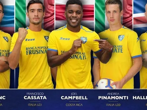 Fedefutbol y Frosinone se contradicen con Joel Campbell