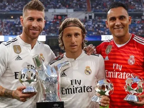 Keylor fue al banquillo y Goal se burló con caricatura