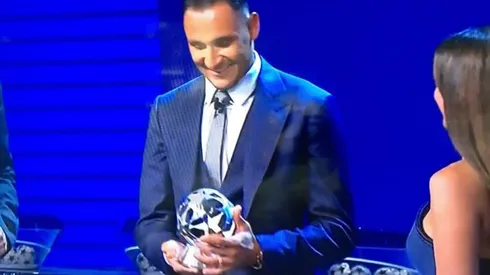 El portero costarricense conquistó el premio al mejor en su posición en la Champions League