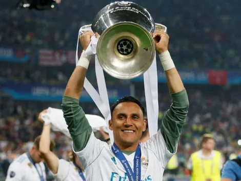 Keylor Navas se alzó como mejor portero de la pasada temporada