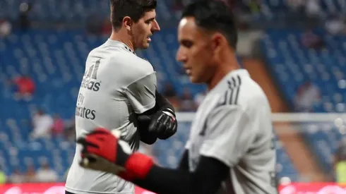 Será el primer triunfo de Courtois en la competencia por la titularidad merengue