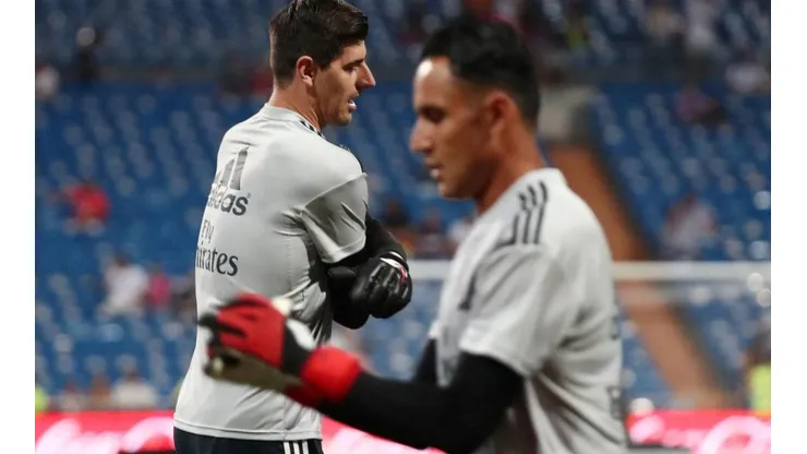 Será el primer triunfo de Courtois en la competencia por la titularidad merengue