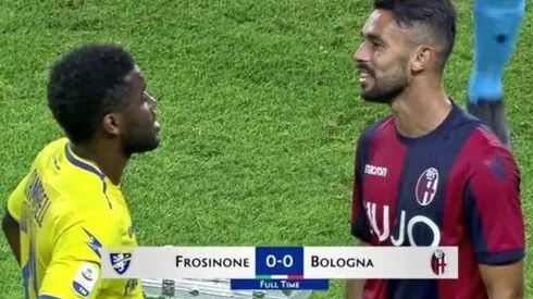 Los costarricenses se saludaron al finalizar el compromiso en Turín