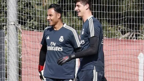 Navas y Courtois se rotarían el arco merengue con Kiko Casilla como escolta