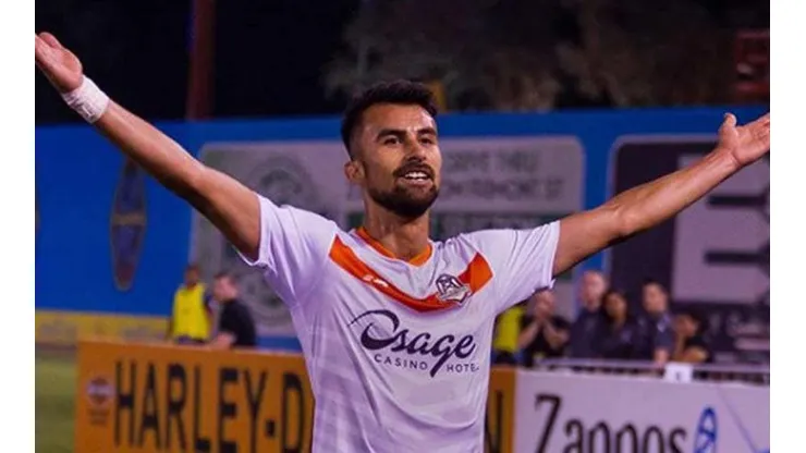 Joaquín Rivas comanda con nueve goles al club de Tulsa en la USL