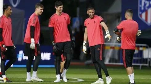 Lunin sería el primero en abandonar el quinteto de manera inesperada en el Madrid