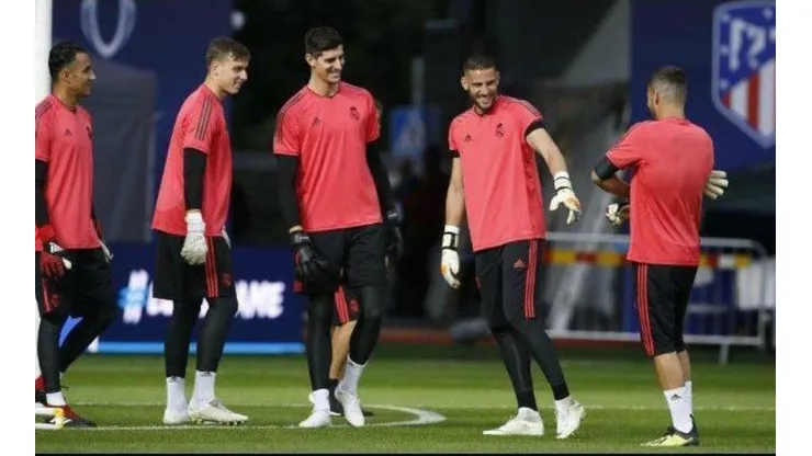 Lunin sería el primero en abandonar el quinteto de manera inesperada en el Madrid