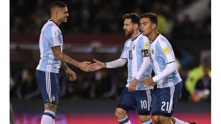 Mauro Icardi y Paulo Dybala deberán combinarse ante la falta de Messi para los amistosos