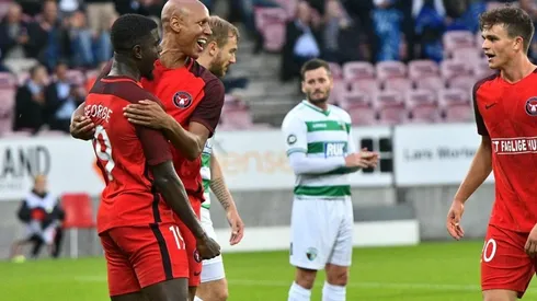 El costarricense marcó su segundo tanto seguido con el club danés y primero en Europa