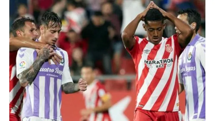 El atacante catracho no contó con ocasiones de peligro frente a Valladolid