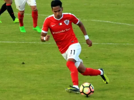 Denis Pineda debutó en Portugal con caída de último minuto