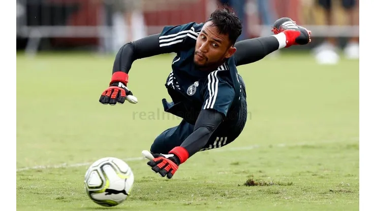Keylor Navas se mantiene en la pretemporada merengue en Estados Unidos