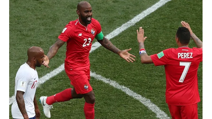 Baloy anotó el primer tanto de Panamá en una Copa del Mundo