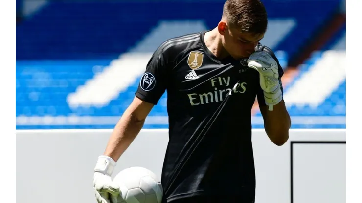 Lunin aseguró que espera aprender mucho del costarricense Keylor Navas