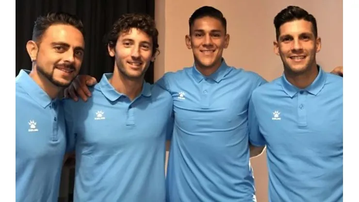 Duarte se reencontró con sus compañeros en la ciudad de Richmond, Virginia