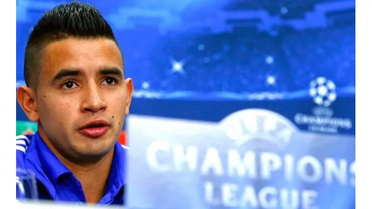El delantero paraguayo ha disputado las rondas previas de la Champions League con Kiev