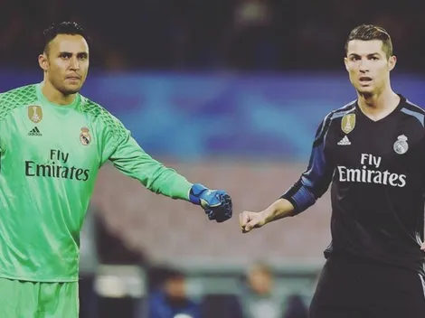Keylor se despidió de CR7 y agradeció su legado