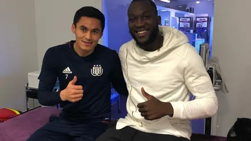 Najar hizo amistad con Lukaku durante las visitas del astro belga al Anderlecht