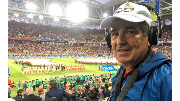 Pinto se encuentra en Rusia como analista para una cadena radial colombiana