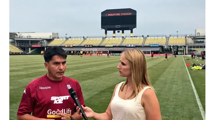 El estratega ofreció sus impresiones tras la derrota en Columbus