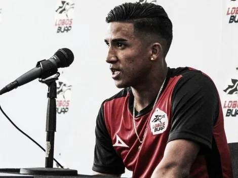Michaell Chirinos debutó en amistoso con Lobos BUAP