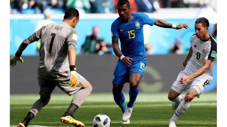 Brazil v Costa Rica: Group E - 2018 FIFA World Cup Russia - during the 2018 FIFA World Cup Russia group E match between Brazil and Costa Rica at Saint Petersburg Stadium on June 22, 2018 in Saint Petersburg, Russia. - Images cannot be used in books or individually in the form of mobile alert services or downloads without prior approval from FIFA