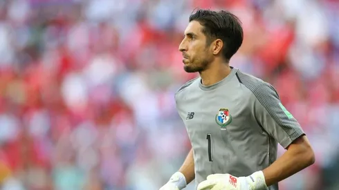 Jaime Penedo fue la figura panameña en el primer tiempo frente a Bélgica en el debut