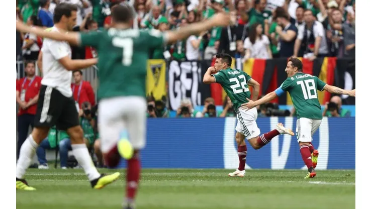 Los mexicanos dieron la sorpresa ante Alemania.