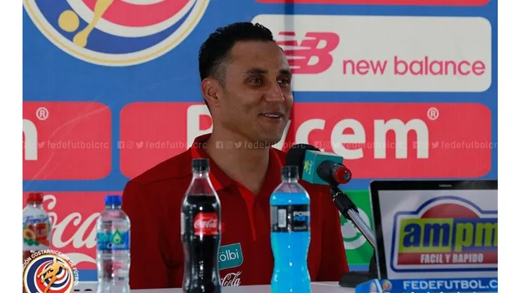 El portero costarricense confesó desconocer el nuevo fichaje merengue