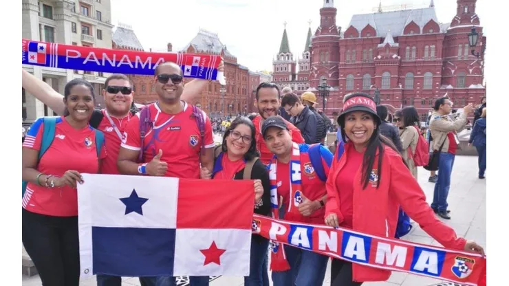 Aficionados panameños se instalaron en Moscú antes de su viaje el sábado a Sochi