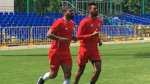 Godoy estuvo acompañado en el trote por su aliado en el medio campo: Gabriel Gómez