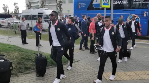 La delegación canalera llegó el sábado directo al hotel de concentración y entrenará el domingo