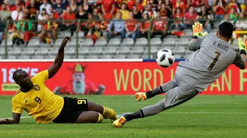 Navas no tuvo una gran noche en Bruselas. Solo ahora le queda pensar en una cosa: El mundial