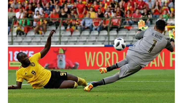 Navas no tuvo una gran noche en Bruselas. Solo ahora le queda pensar en una cosa: El mundial