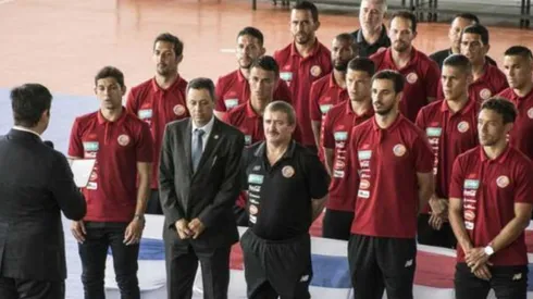 El presidente de Costa Rica juramento al seleccionado Tico para su ida a su segundo mundial consecutivo