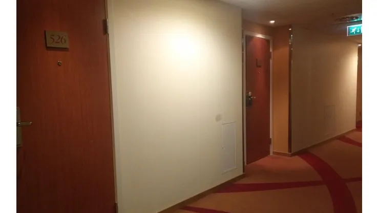 Las habitaciones seguidas de Cooper, Penedo y Torres fueron violentadas, durante el partido amistoso