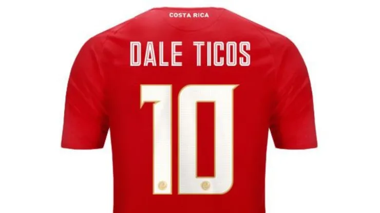 Personaliza tu camiseta de Costa Rica, compártela y a poya a los Ticos en tus redes sociales