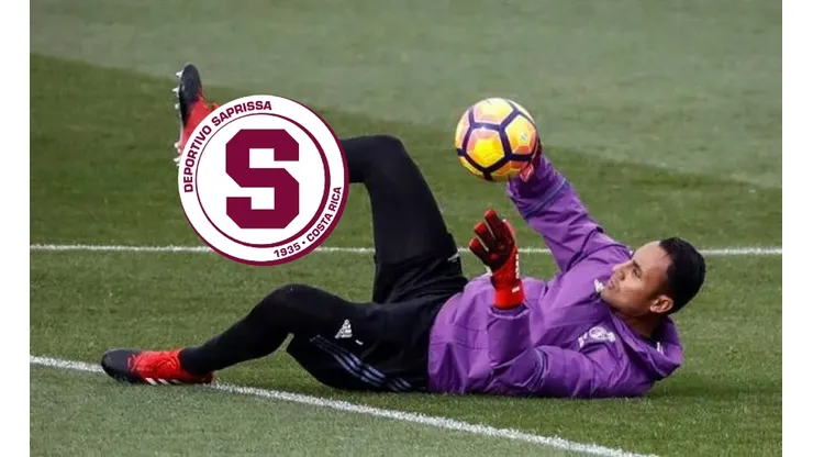 Keylor Navas sorprende a Saprissa con la noticia más esperada