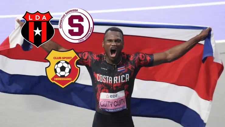 Alajuelense, Saprissa y Herediano se rinden ante Sherman Guity en los Juegos Paralímpicos París 2024