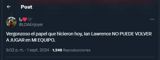 Aficionados de Alajuelense en X.