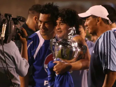 La noche que Diego Maradona deleitó con su futbol a Guatemala