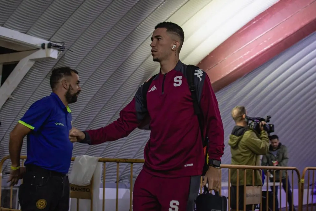 Jefferson Brenes habló de más tras la derrota con Cartaginés. (Saprissa)